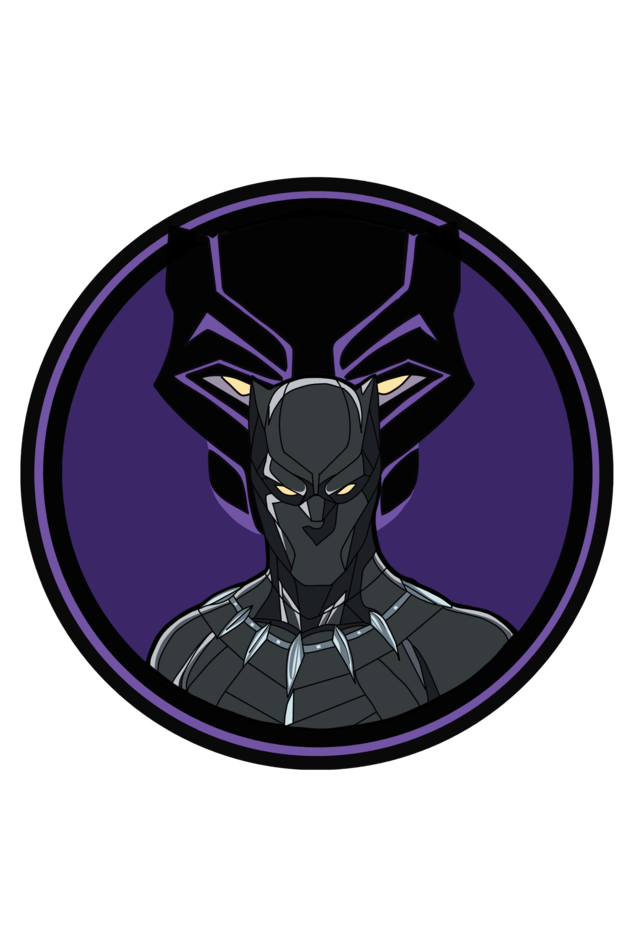 black panther tshirt design