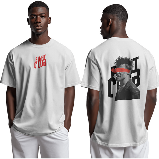 fight club tshirt white