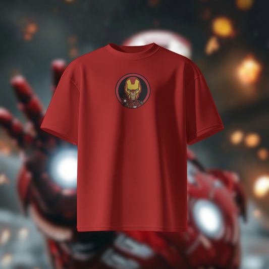 ironman tshirt red