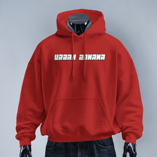 red urbanbanana hoodie