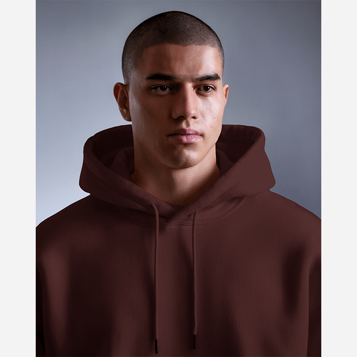 solid maroon hoodie