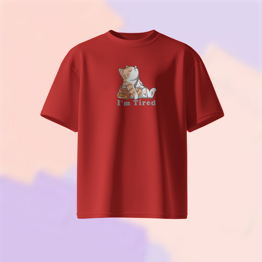 red funny tshirt