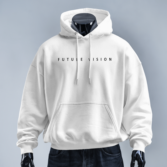 white modern hoodie